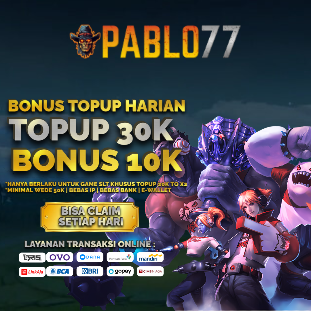 Pablo77: Hiburan Gaming dengan Bonus Promosi Terbaik